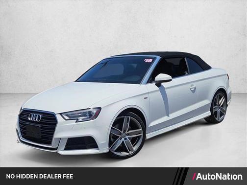 Ibis White/Black Roof 2018 Audi A3 2.0T Premium
