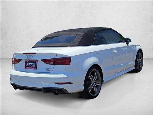 Ibis White/Black Roof 2018 Audi A3 2.0T Premium