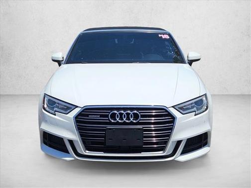 Ibis White/Black Roof 2018 Audi A3 2.0T Premium