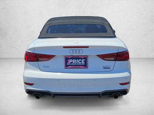Ibis White/Black Roof 2018 Audi A3 2.0T Premium