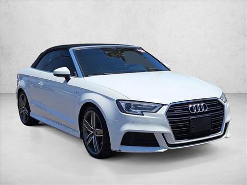 Ibis White/Black Roof 2018 Audi A3 2.0T Premium