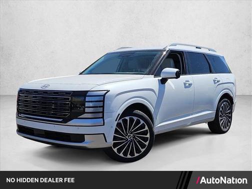Creamy White Pearl 2026 Hyundai Palisade Hybrid Calligraphy
