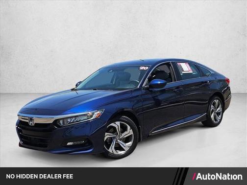 Obsidian Blue Pearl 2020 Honda Accord EX 1.5T