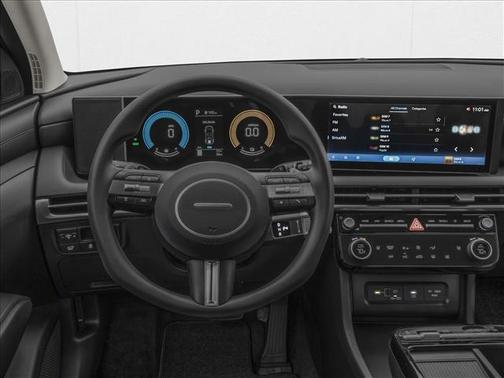 Creamy White Pearl 2026 Hyundai TUCSON Hybrid Blue SE