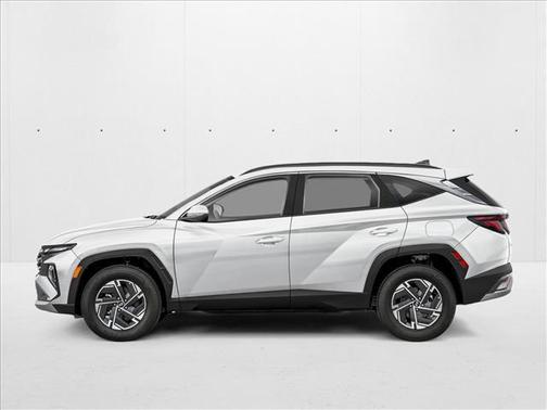 Creamy White Pearl 2026 Hyundai TUCSON Hybrid Blue SE