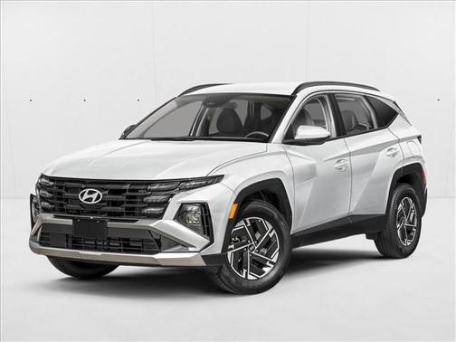 Creamy White Pearl 2026 Hyundai TUCSON Hybrid Blue SE