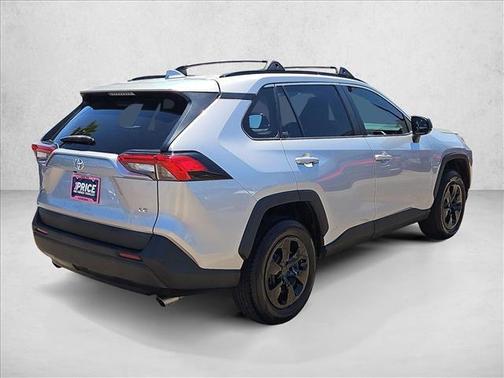 Silver Sky Metallic 2021 Toyota RAV4 LE
