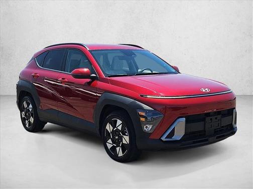 Ultimate Red Metallic 2025 Hyundai KONA SEL