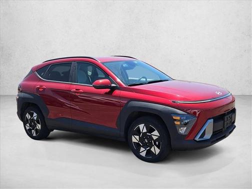 Ultimate Red Metallic 2025 Hyundai KONA SEL