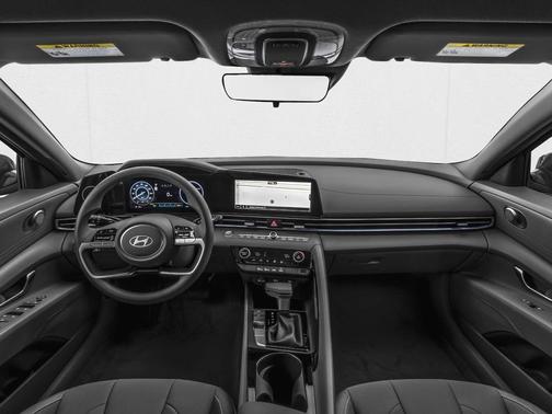 Serenity White Pearl 2026 Hyundai ELANTRA HEV Blue