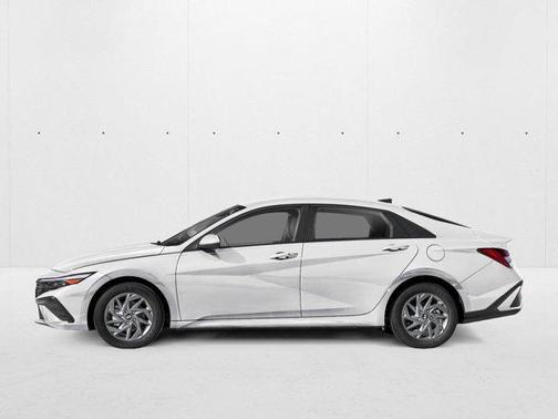 Serenity White Pearl 2026 Hyundai ELANTRA HEV Blue