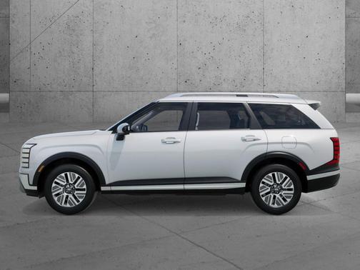 Creamy White Pearl 2026 Hyundai Palisade Hybrid Blue SEL Premium 7P