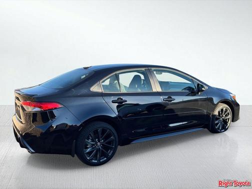 Midnight Black Metallic 2026 Toyota Corolla SE