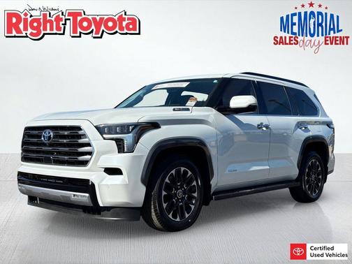 Wind Chill Pearl 2023 Toyota Sequoia Limited