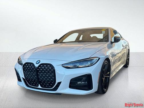 Alpine White 2021 BMW 430 i xDrive