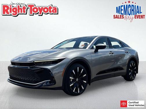 Heavy Metal/Black 2023 Toyota Crown Platinum