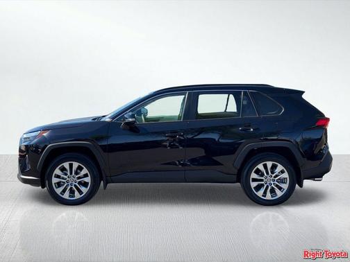 Midnight Black Metallic 2025 Toyota RAV4 XLE Premium