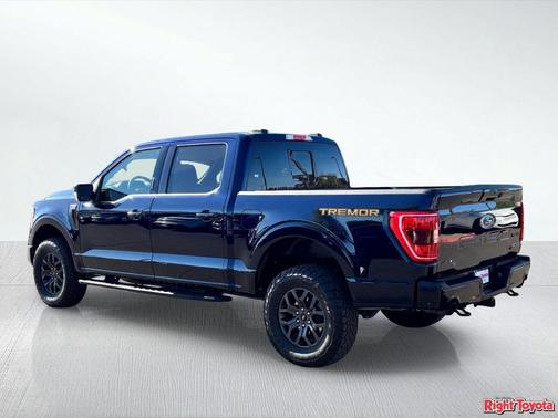 Antimatter Blue Metallic 2023 Ford F-150 Tremor