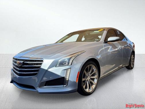 Silver Moonlight Metallic 2017 Cadillac CTS 3.6L Luxury