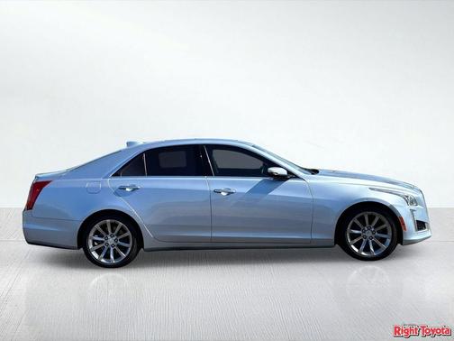Silver Moonlight Metallic 2017 Cadillac CTS 3.6L Luxury