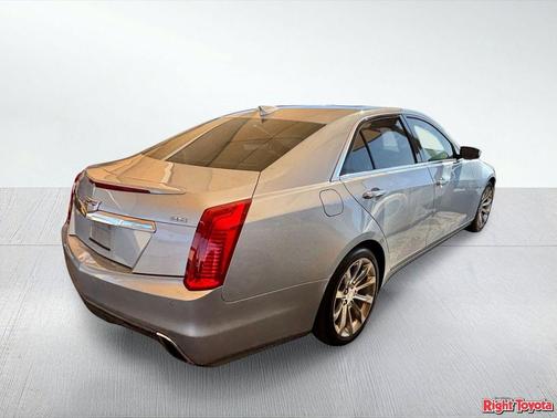 Silver Moonlight Metallic 2017 Cadillac CTS 3.6L Luxury