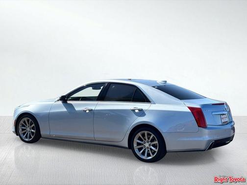 Silver Moonlight Metallic 2017 Cadillac CTS 3.6L Luxury