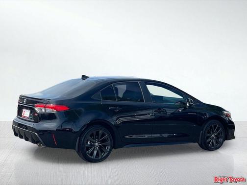 Midnight Black Metallic 2023 Toyota Corolla SE