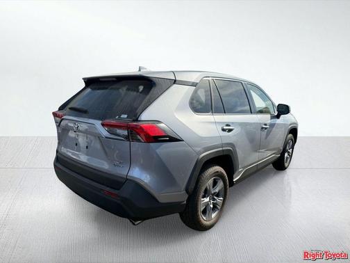 Silver Sky Metallic 2025 Toyota RAV4 Hybrid LE