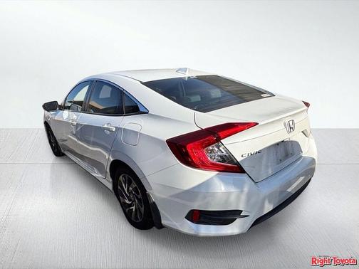 White Orchid Pearl 2017 Honda Civic EX