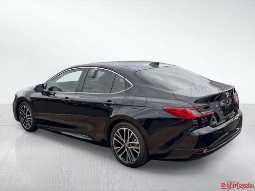 Midnight Black Metallic 2025 Toyota Camry XLE
