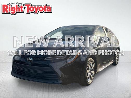 Black 2025 Toyota Corolla LE
