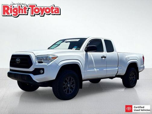 Super White 2020 Toyota Tacoma SR