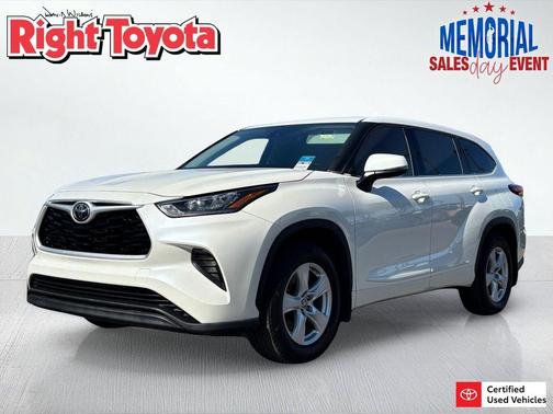 Blizzard Pearl 2020 Toyota Highlander L