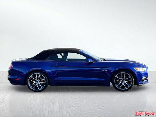 Deep Impact Blue Metallic 2015 Ford Mustang GT Premium