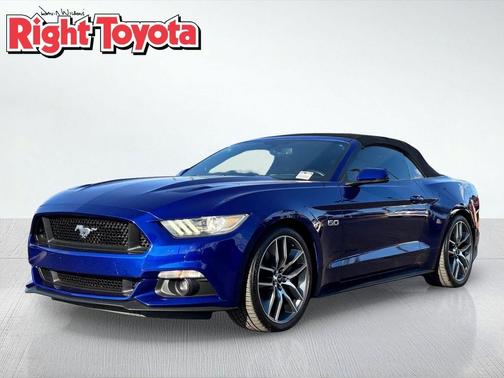 Deep Impact Blue Metallic 2015 Ford Mustang GT Premium