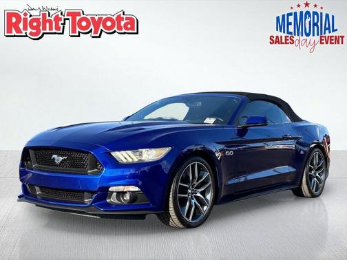 Deep Impact Blue Metallic 2015 Ford Mustang GT Premium