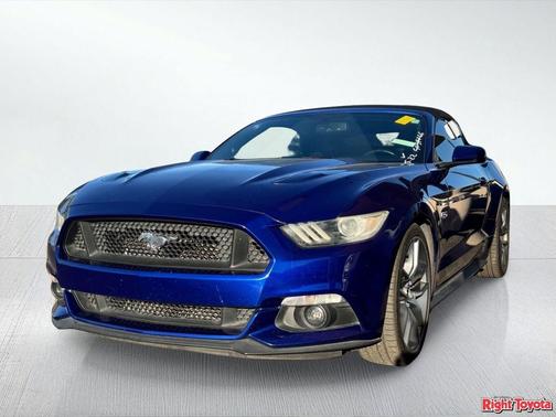 Deep Impact Blue Metallic 2015 Ford Mustang GT Premium