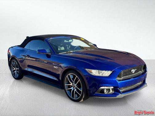 Deep Impact Blue Metallic 2015 Ford Mustang GT Premium
