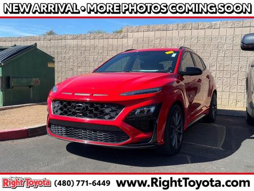 Racing Red 2023 Hyundai Kona N Base SUV