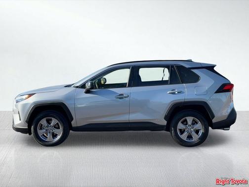 Silver Sky Metallic 2025 Toyota RAV4 Hybrid LE