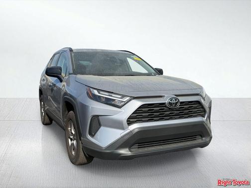 Silver Sky Metallic 2025 Toyota RAV4 Hybrid LE