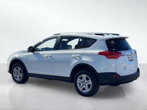 Super White 2015 Toyota RAV4 LE