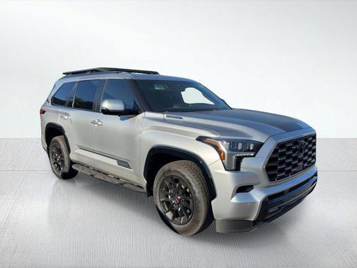 Celestial Silver Metallic 2025 Toyota Sequoia Platinum