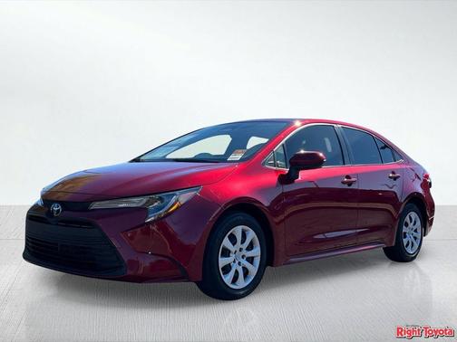 Ruby Flare Pearl 2024 Toyota Corolla LE