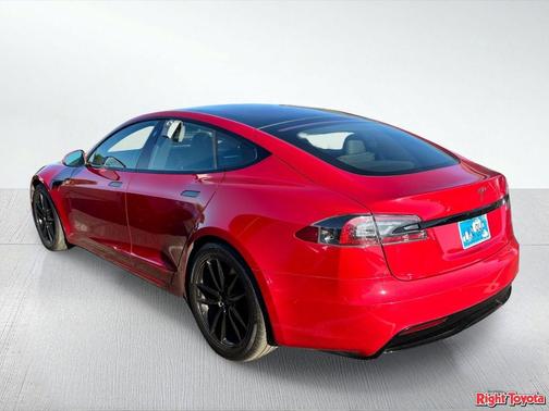 Red Multi-Coat 2021 Tesla Model S Long Range