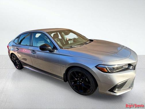 Lunar Silver Metallic 2023 Honda Civic Sport