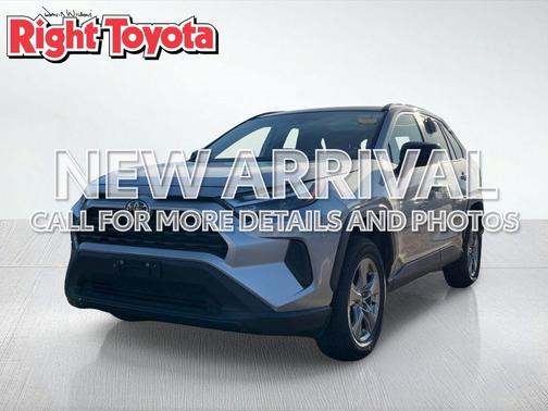 Silver Sky Metallic 2025 Toyota RAV4 Hybrid LE