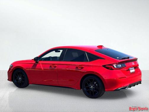 Rallye Red 2025 Honda Civic Sport
