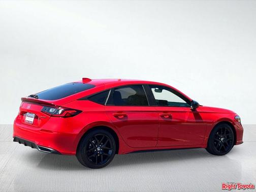 Rallye Red 2025 Honda Civic Sport