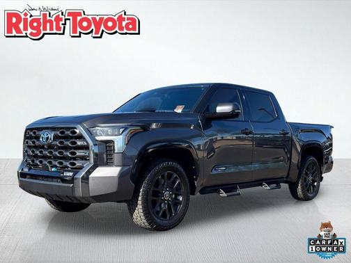 Magnetic Gray Metallic 2023 Toyota Tundra Hybrid Platinum